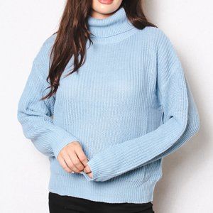 NWT! Sky Blu Turtleneck Sweater